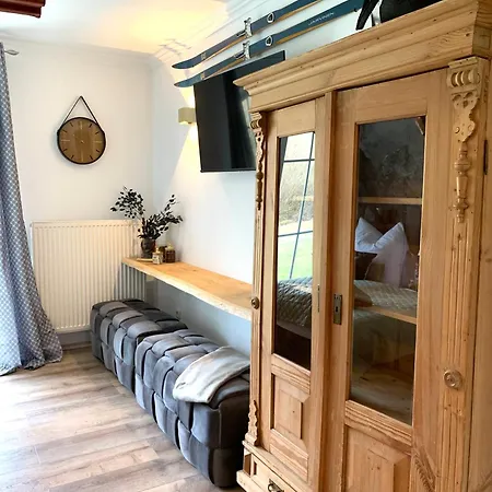 Lindners Hideaways - Gutshof Pine Retreat - In - Terrasse - Garten Mit Rehgehege - Fruehstueck Verfuegbar - Sauna - - Arber - Osser - Bis 5 Pers Apartment Hohenwarth